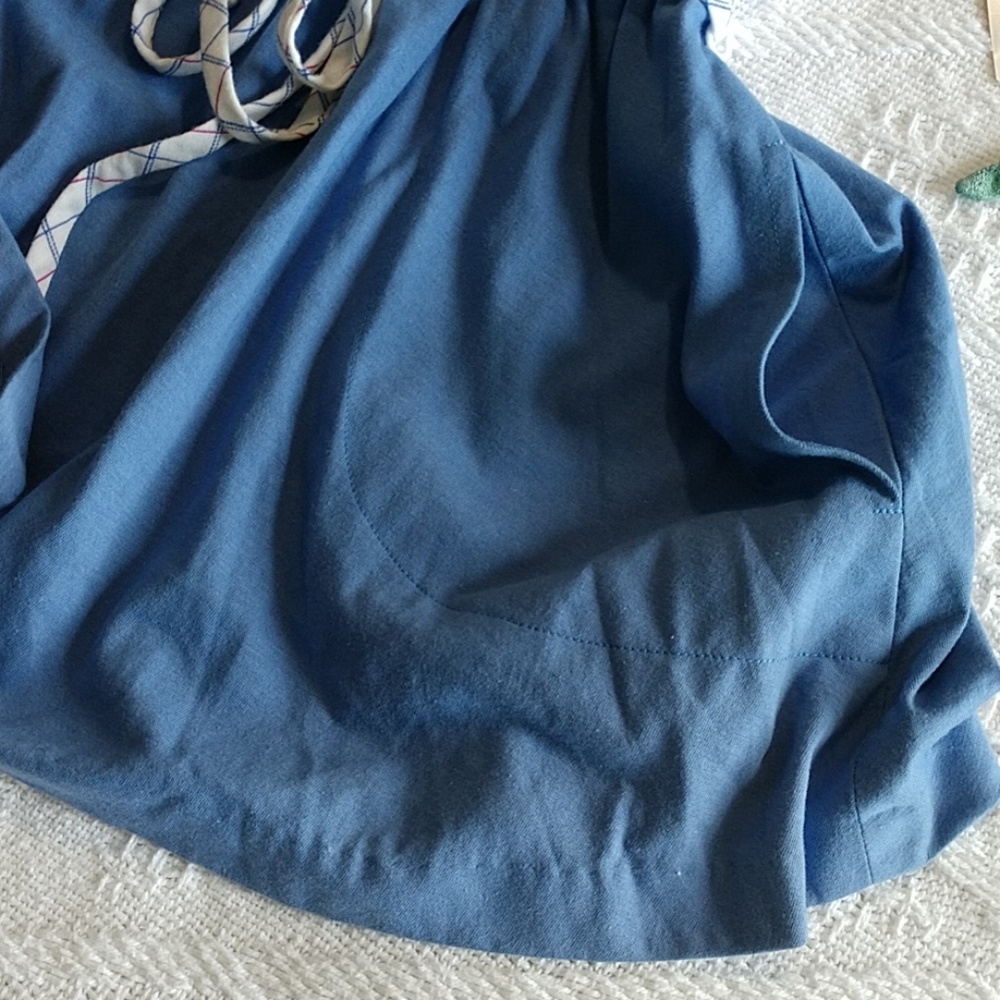 NEW Tennis Tunic Tank Top Sport Activewear Elastic Deep Pockets Top Seed Blue 6 - Picture 6 of 8